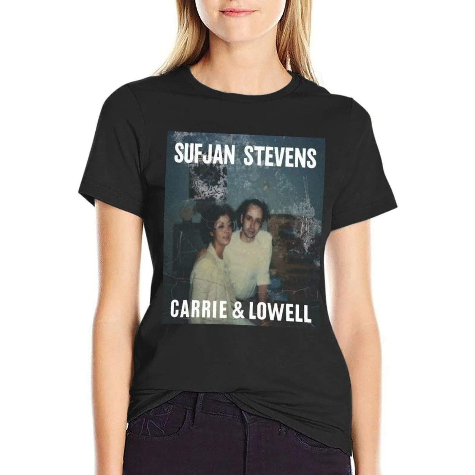 Carrie And Lowell T-Shirt customizeds blanks funny t shirts for Women