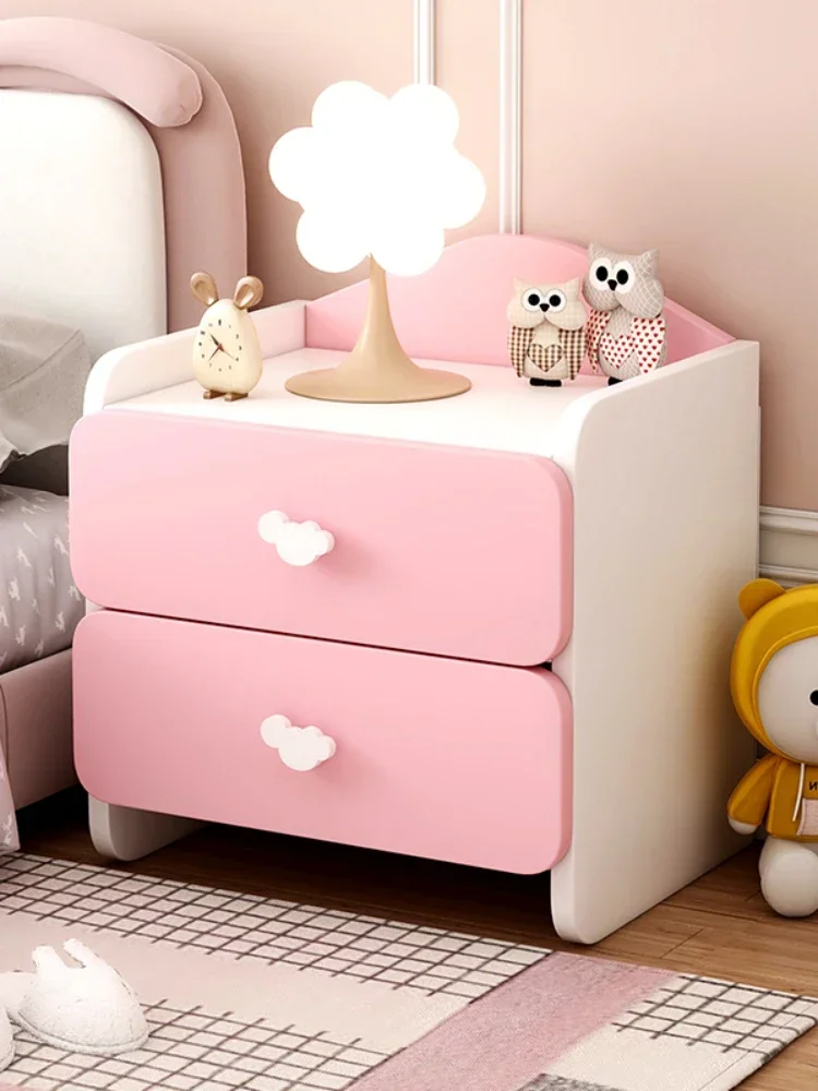 Modern Bedroom Bedside Table Nightstands Minimalist Bedside Table Nightstands Storage Drawers Children Furniture