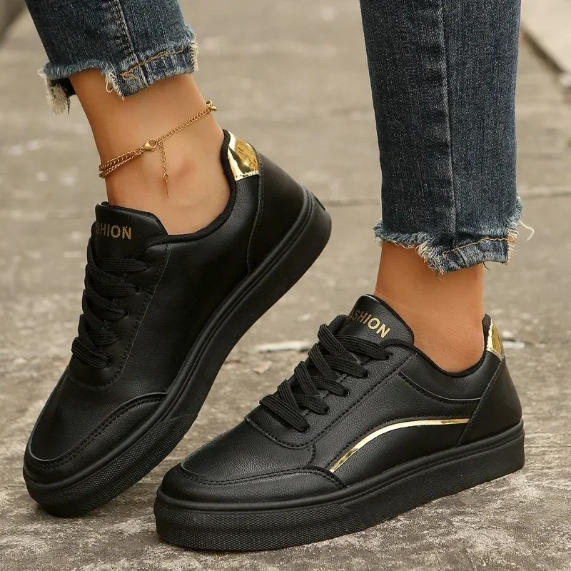 New Fashion Women Casual Shoes Trend Versatile Women Board Shoes Comfortable White Sneakers Lightweight Casual Jogging Sneakers