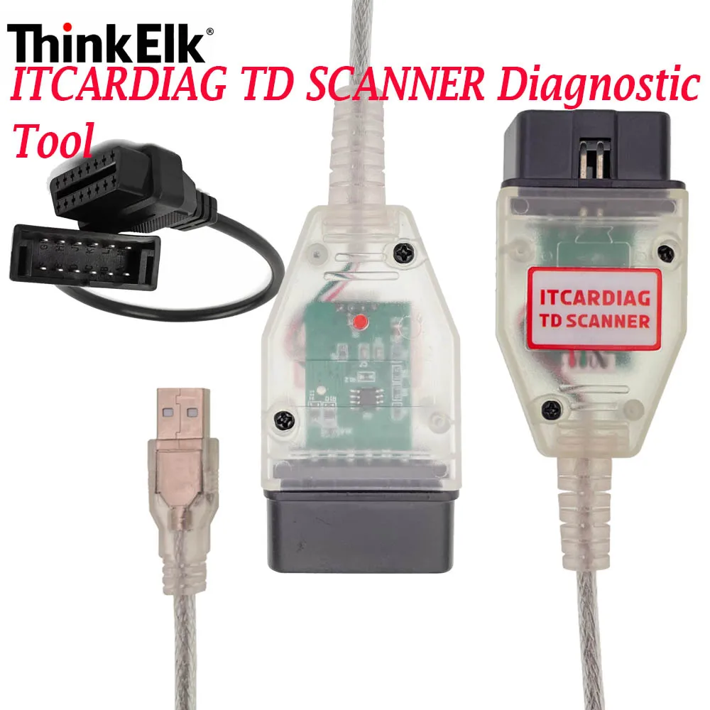 

ITCARDIAG TD SCANNER for Daewoo, Russian Interface, Beginner-Friendly Diagnostic Cable for Espero/Cielo/Lanos/Matiz