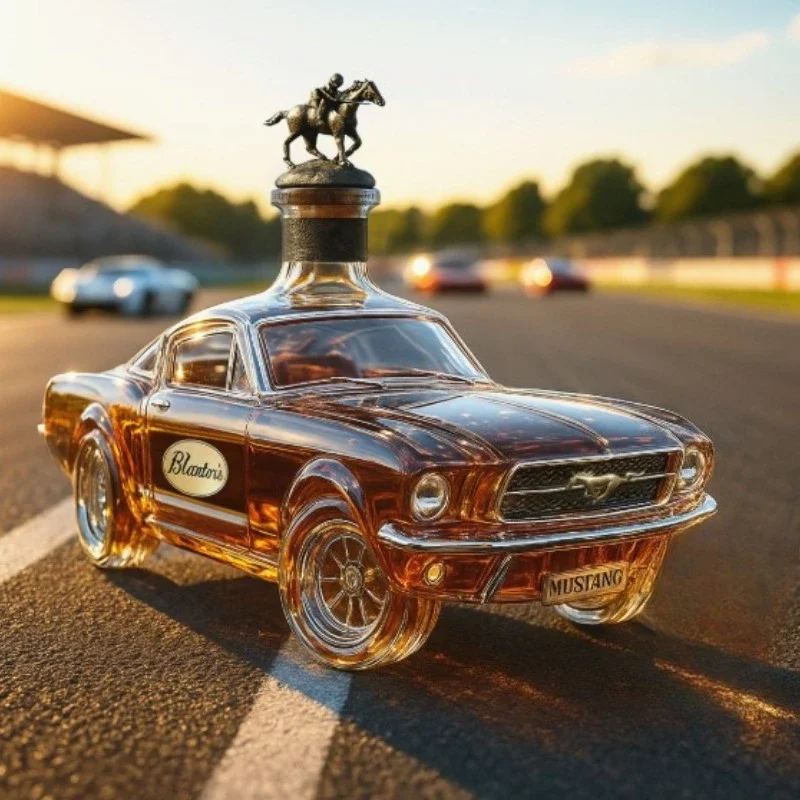 レア!! Mustang ウイスキーボトル ガラス製 マスタング　フォード S18851f091f7146acbff9b6664e858