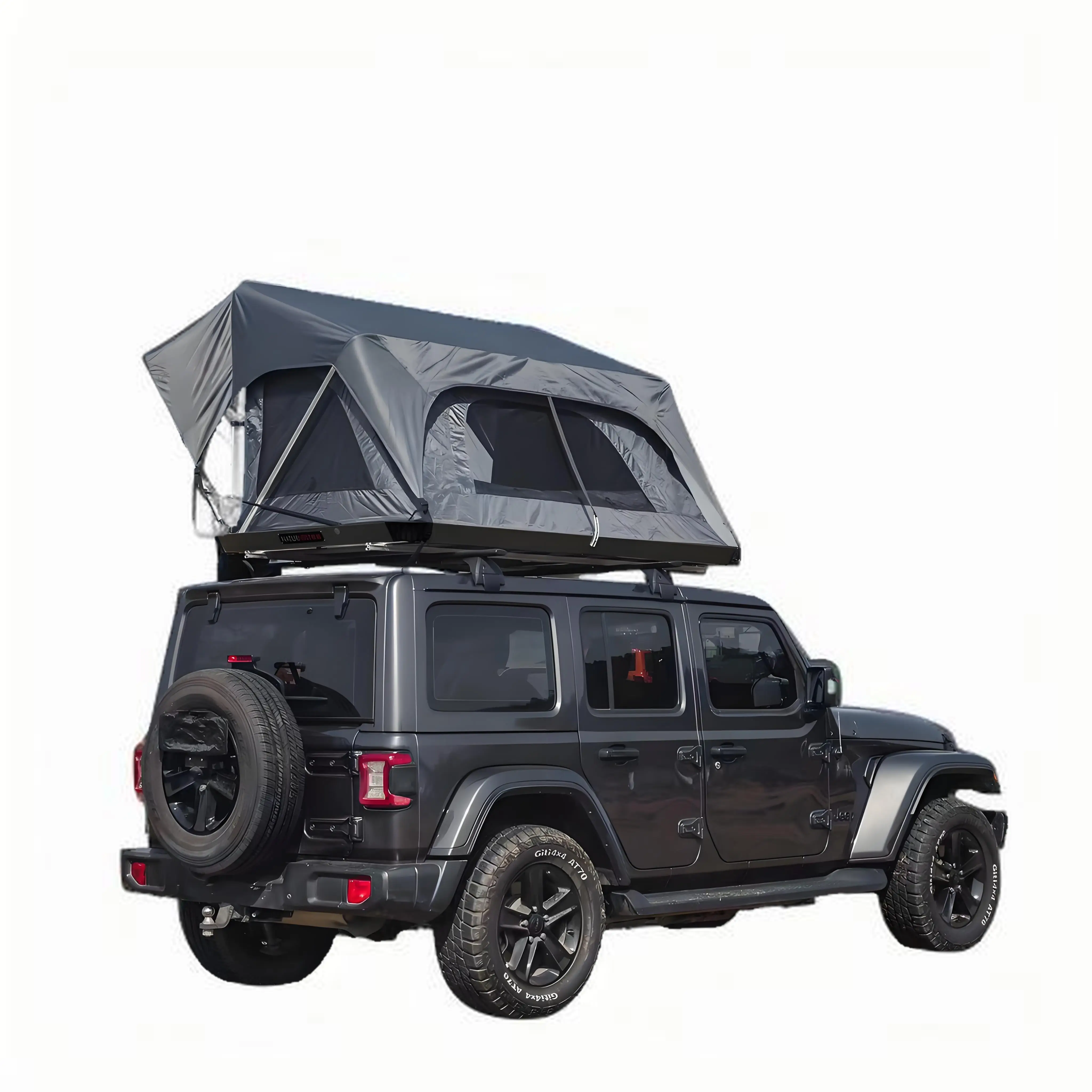 Customized Double-Layer Oxford Fabric Aluminum Soft-Top Rooftop Tents Overland Camping Car Tents for Sale,Custom