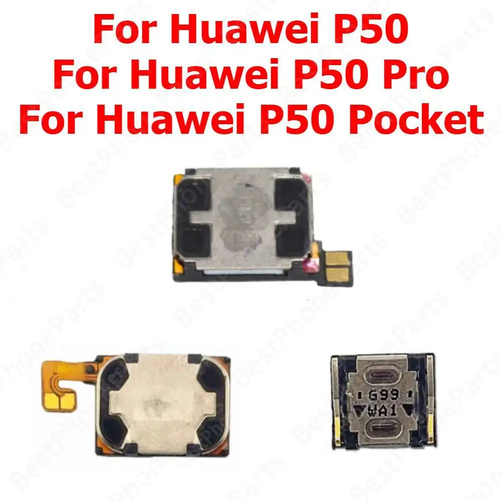 

Верхний динамик для Huawei P50 Pro P50Pro, карманный динамик, наушники, звуковой динамик, запасные части для мобильного телефона