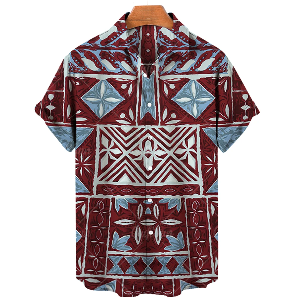 Hot New Men's High Quality Luxury Hawaii Dazn Holiday Beach Floral Shirt Elegant Men Top Sale Best Ethnic Style Clothing 2023