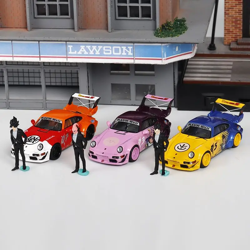 

Mini Station 1:64 RWB964 paint, alloy car model ornament collection