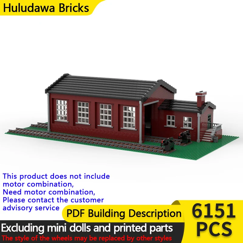 مدينة شارع عرض نموذج MOC قوالب بناء شنغار السلع سقيفة وحدات التكنولوجيا الأطفال هدايا العيد تجميع اللعب البدلة #1