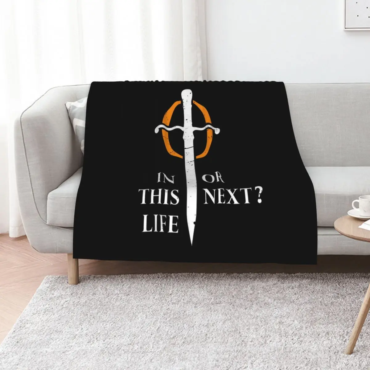 

Warrior Nun - In This Life or Next Throw Blanket Winter beds Heavy Warm Picnic Blankets