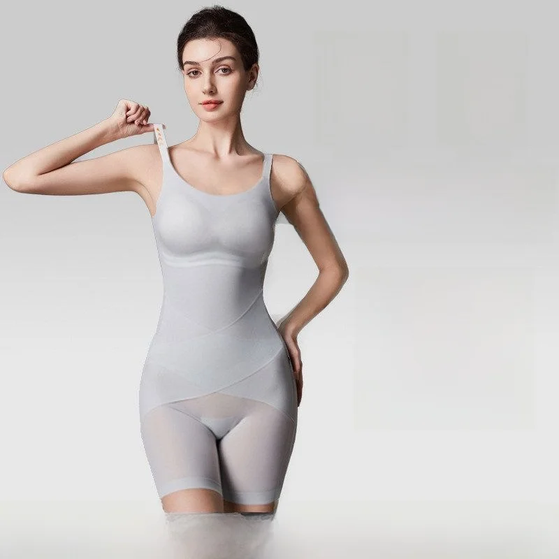 Body ultrafino de verano Wirel Sl, transpirable, Control de barriga, levantamiento de glúteos, adelgazamiento corporal, ropa interior de una pieza