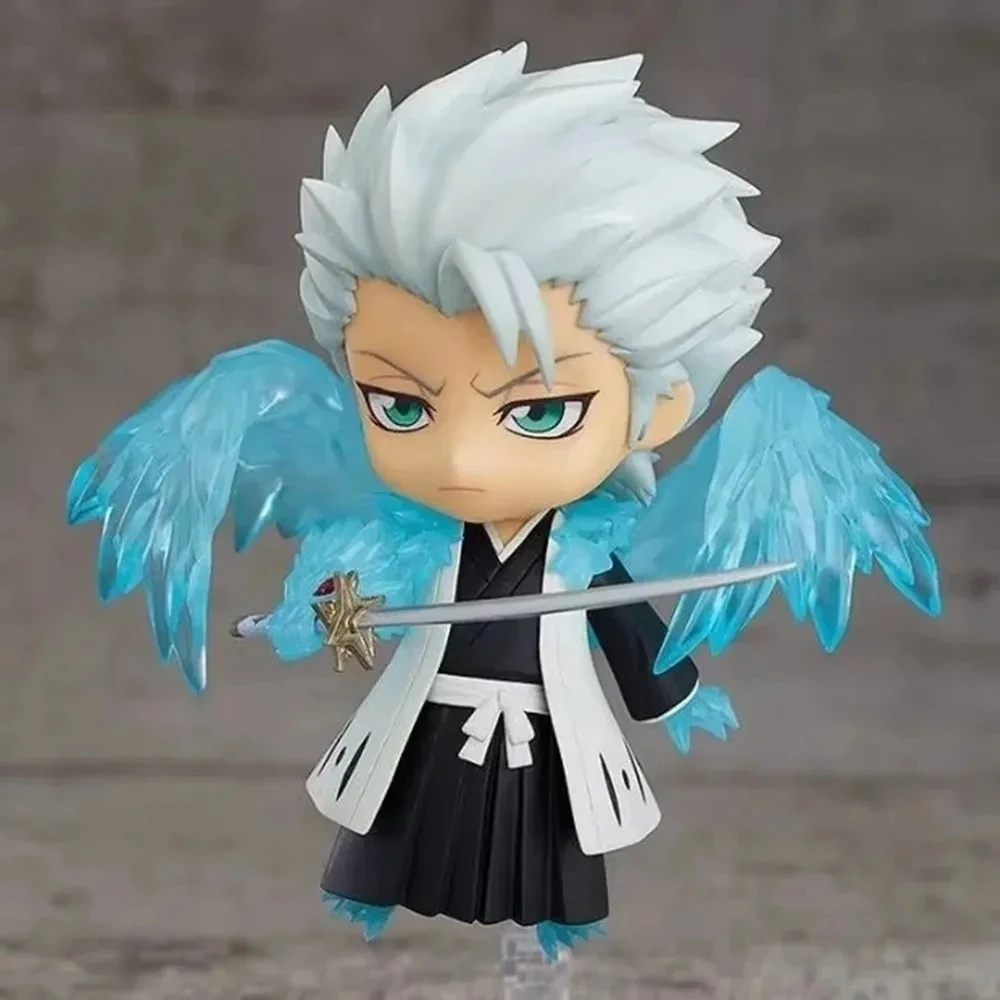 Anime Figures Bleach Hitsugaya Toushirou#1199 Ichigo Kurosaki #991 Action Figure PVC SOLD AND SOULS Toys for Children 10cm