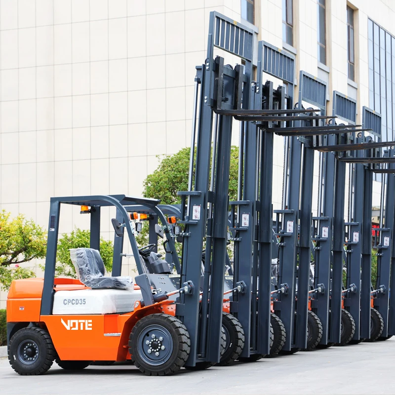 Factory Wholesale Customizable Diesel Forklift New Forklifts with 2 Ton 3 Ton High Quality Diesel Forklift 2.5 Ton Prices