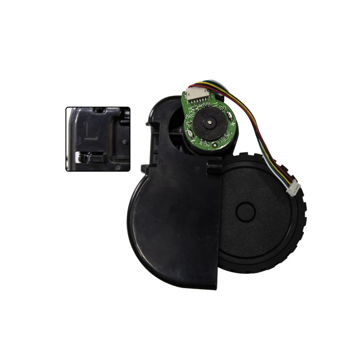 เครื่องดูดฝุ่นซ้าย + ขวาล้อมอเตอร์ชุดสําหรับ EXVAC660 EXVAC680S เครื่องดูดฝุ่นหุ่นยนต์ C