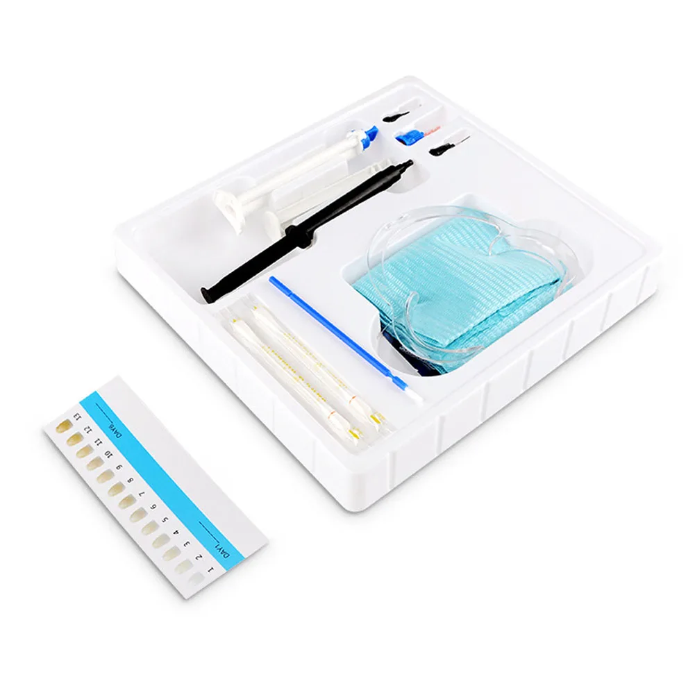 Dental goma dam protector gengival barreira gel seringa clínica dentes branqueamento 35 hp barril duplo gel branqueamento dente branqueamento kit