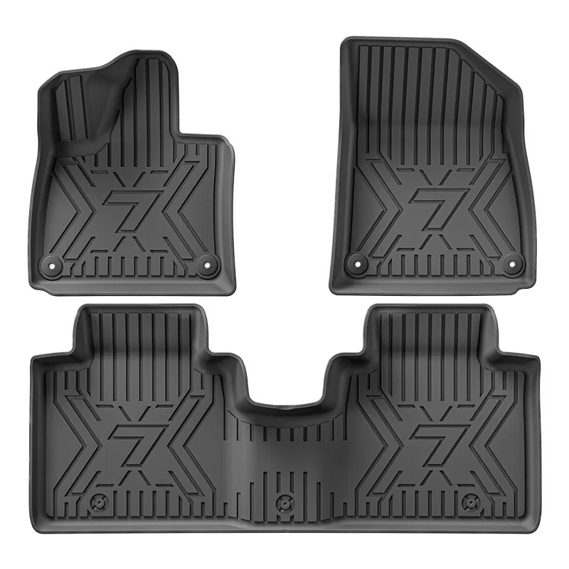 Suitable for 2024-2026 Zeekr 7X car floor mats, environmentally friendly and odorless, waterproof and oil-resistant