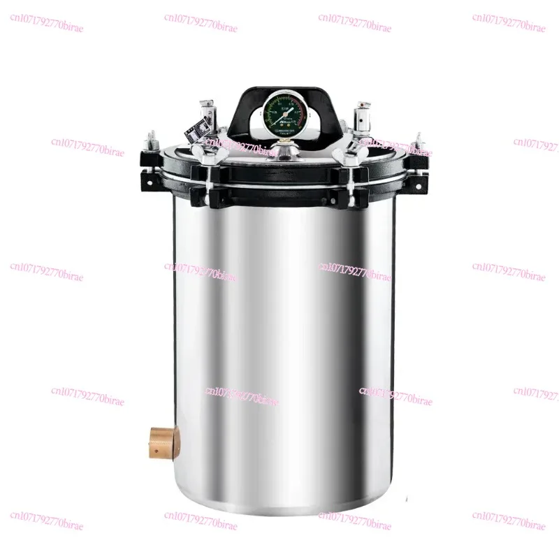 18 24 30 Liters Stainless Steel Autoclave 24l Portable Steam Sterilizer