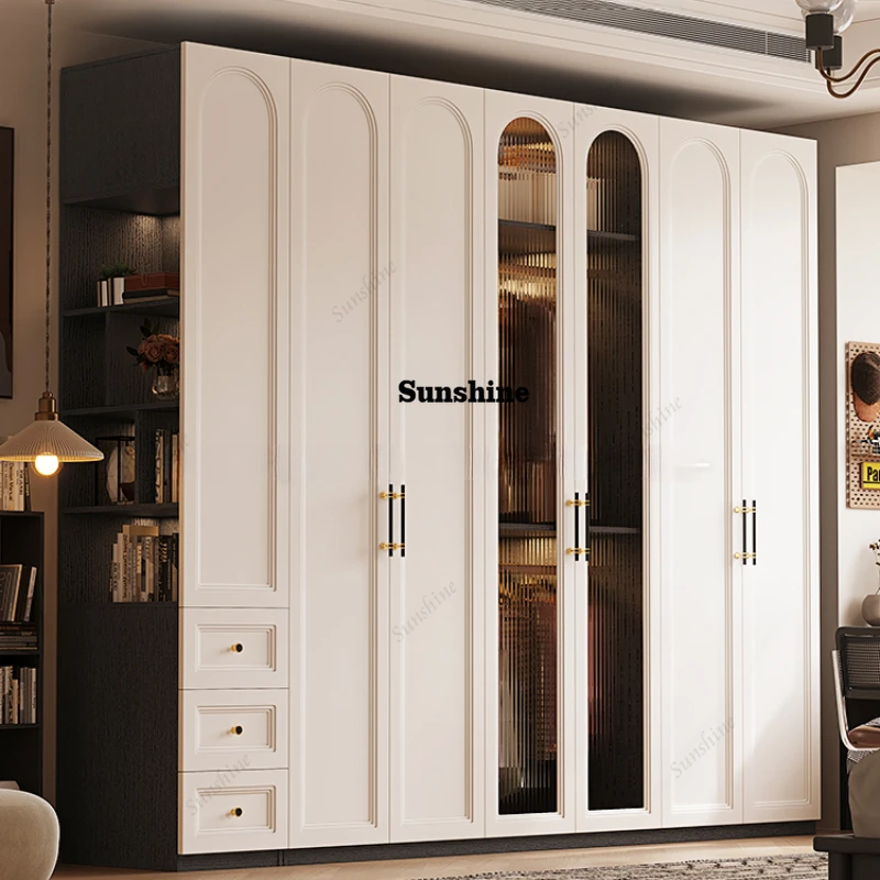 

Luxury Bedroom Clothes Wardrobes Storage Cabinet Girls Simple Modern Closet Organizer Open 2025 Armario De Ropa Furniture