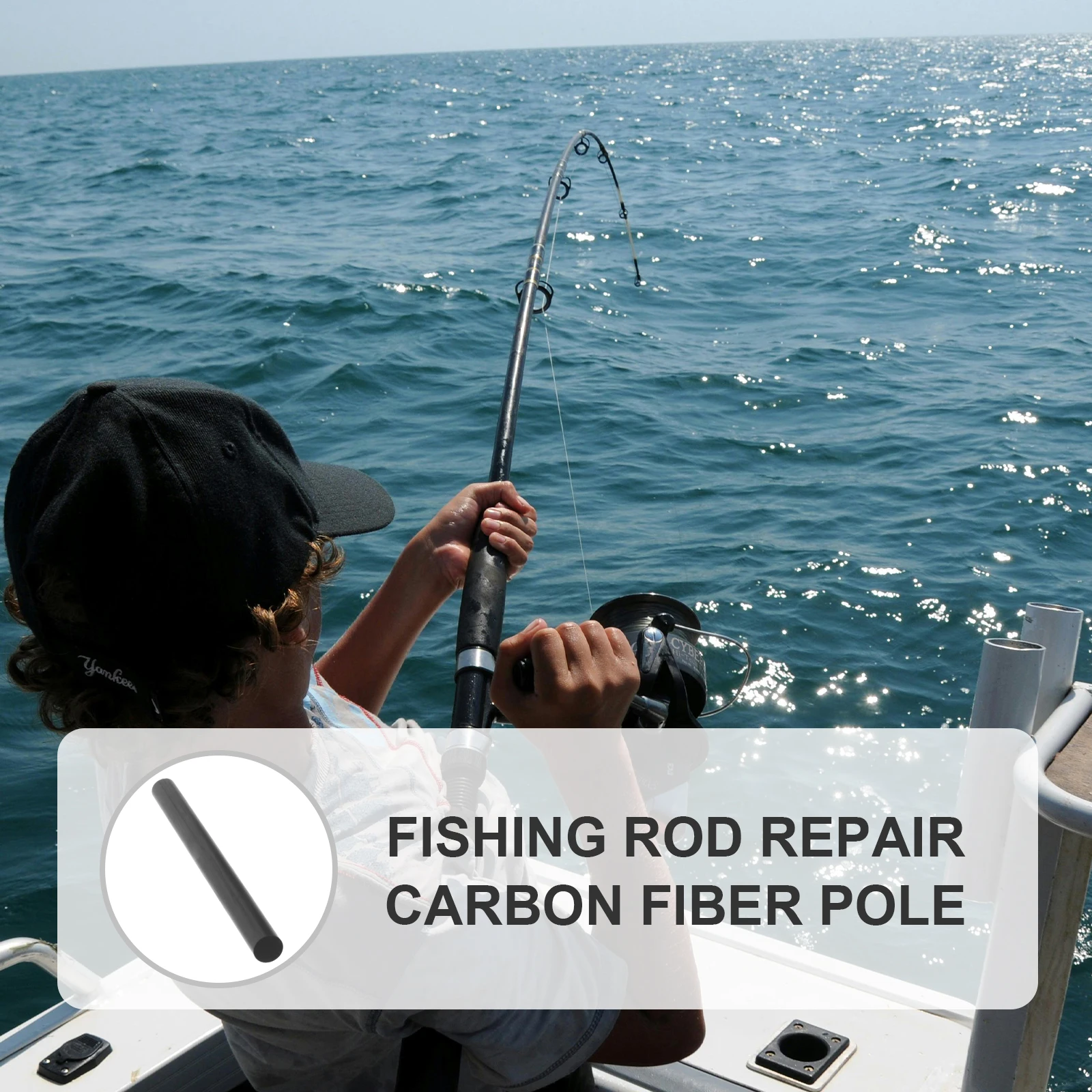 

Fiber Fishing Rod Repair Insert Festival Replacement Parts Refit Pole Repairing Carbon