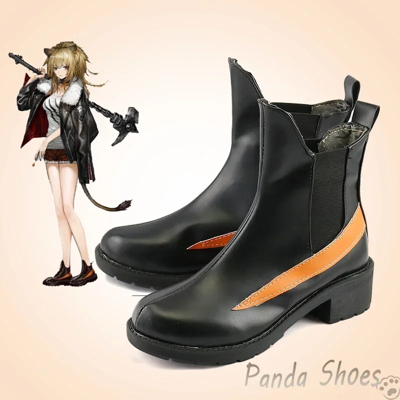 

Siege Game Arknights Cosplay Shoes Anime Cos Comic Cosplay Costume Prop Shoes for Con Halloween Party
