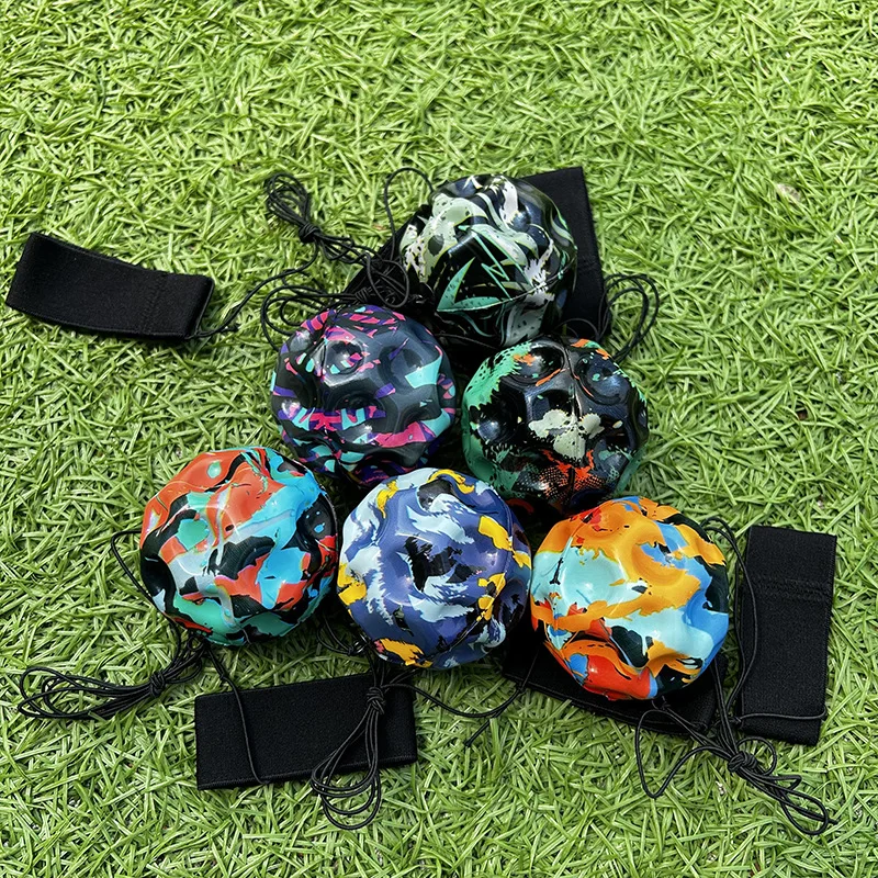 Palla antistress in PU ad alta elasticità Moon Rock con cordino elastico Palla da lancio da polso per bambini Lancio a mano e giocattolo con palla di ritorno