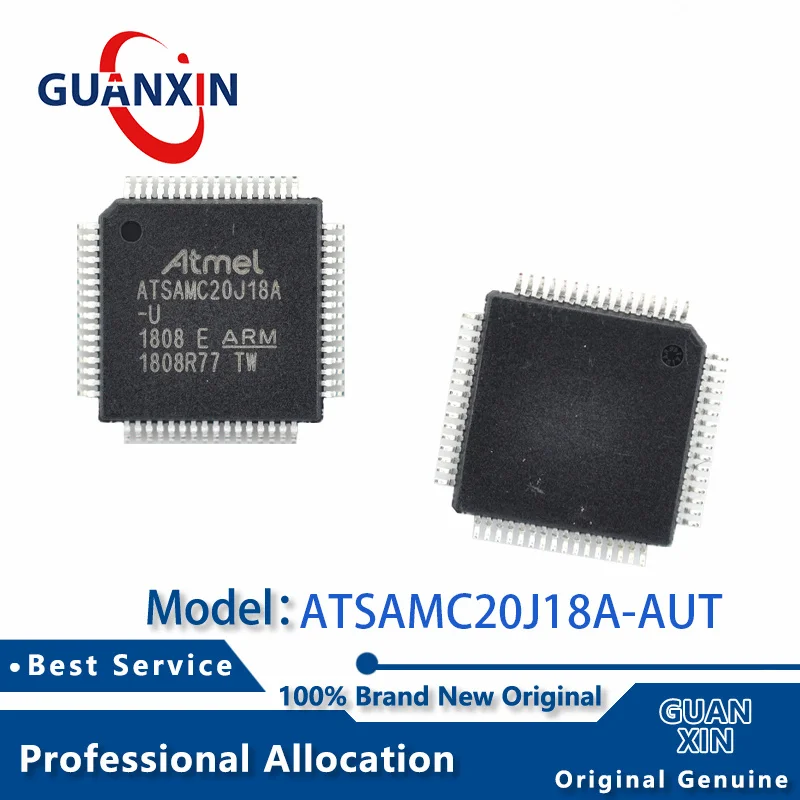 

100% New ATSAMC20J18A-AUT TQFP-64 Marking ATSAMC20J18A-U ATSAMC20J18