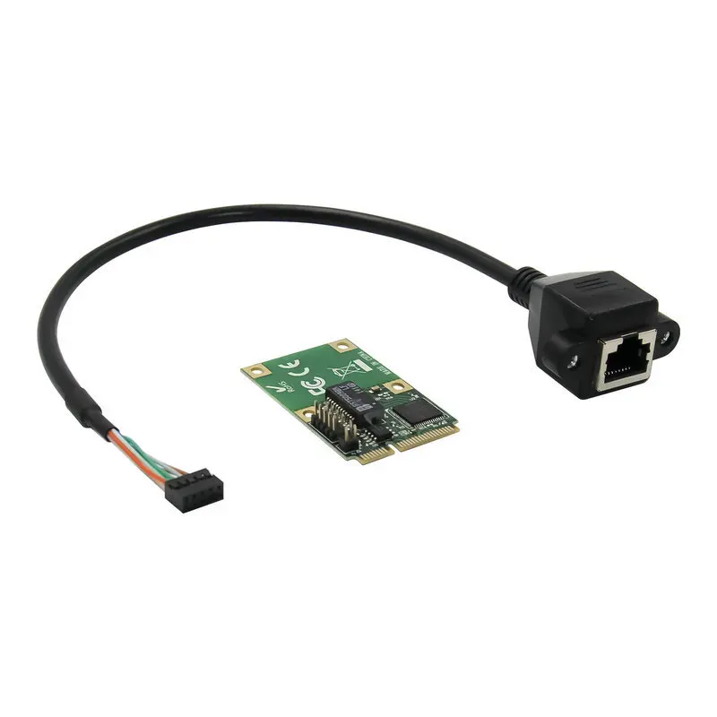 Mini PCIe Gigabit Ethernet Server Network Card 82574L Ethernet Adapter Card EXPI9301CT