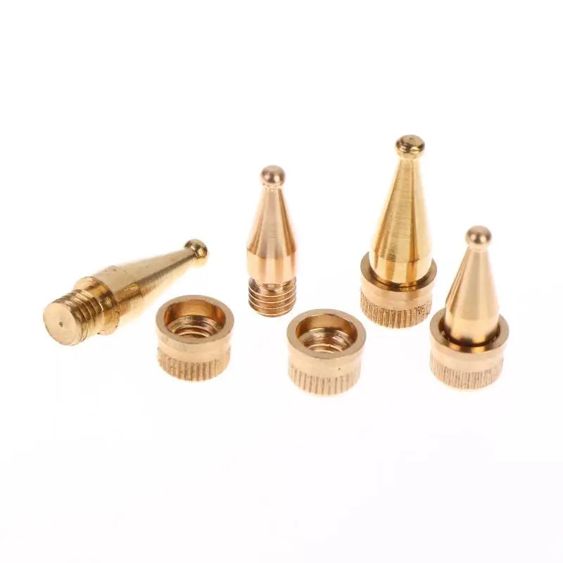 4/8Pcs Speaker Spikes For Hi-Fi Feet Speaker Stands Accessories Copper M8 Thread 28MM 35MM