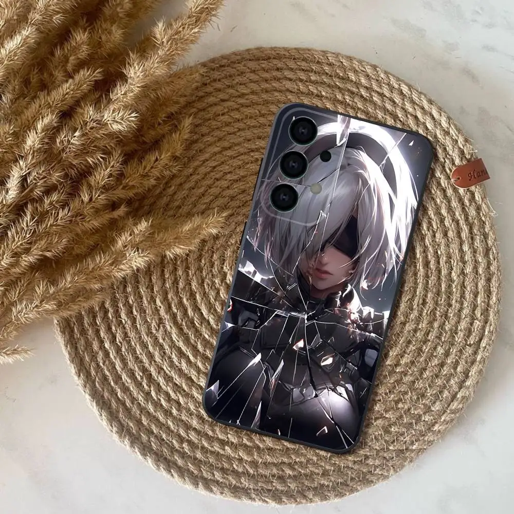 Чехол для телефона Game N-Nier Automata для Samsung S25, S24, S21, S22, S23, S30, Ultra, S20, Plus, Fe, Lite, Note, 10,9,5G, черный чехол