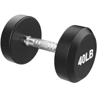 best selling 2.5kg 5kg 10kg 20kg 24kg 40kg kilos pu round dumbbell