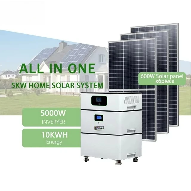 5kW High Quality Off Grid Solar System with MPPT Inverter and Battery Backup
