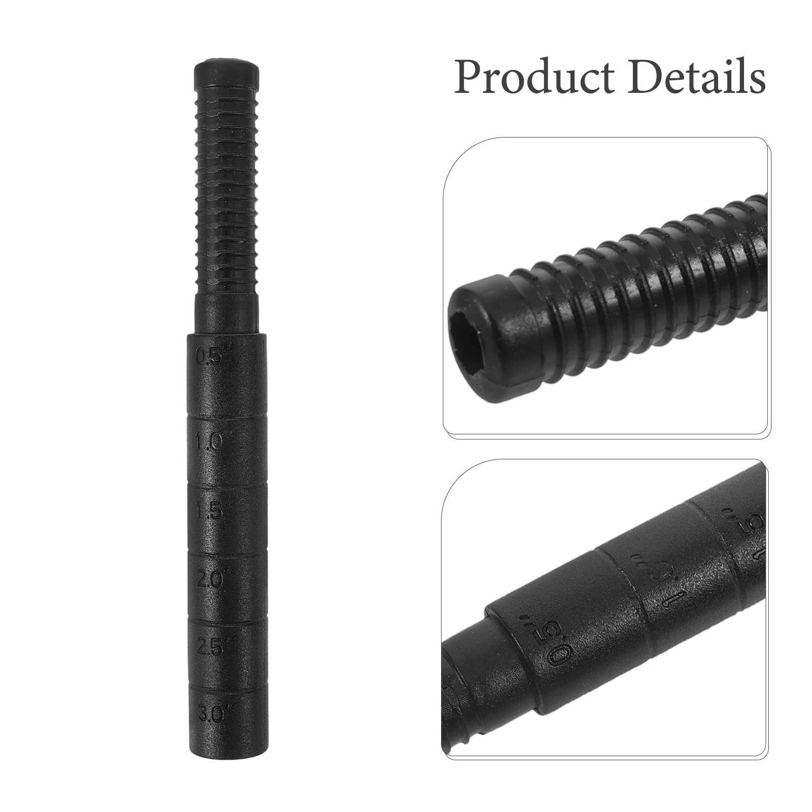 

Golf Shaft Plastic Lightweight Golf Extension Rod Golfing Supplies Practical
