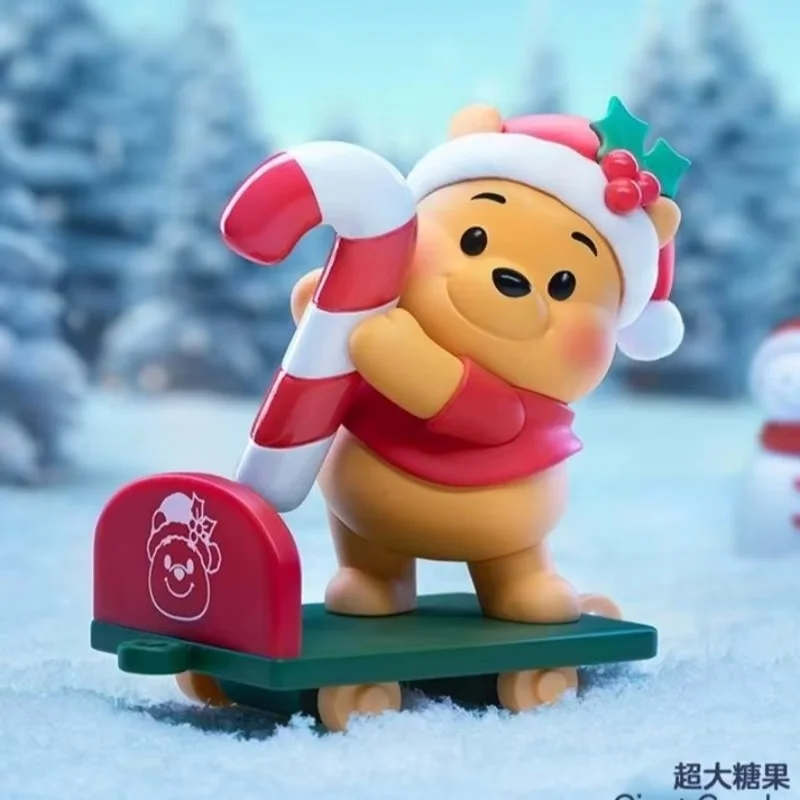 Disney Winnie The Pooh Serie di consegna regalo Scatola cieca Tide Play Simpatico tappezzeria per bambole Scatola misteriosa da collezione Regalo di Natale per bambini