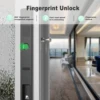 Inteligentny zamek do drzwi przesuwnych Biometryczna blokada linii papilarnych Tuya Inteligentny domowy pilot Bluetooth 3