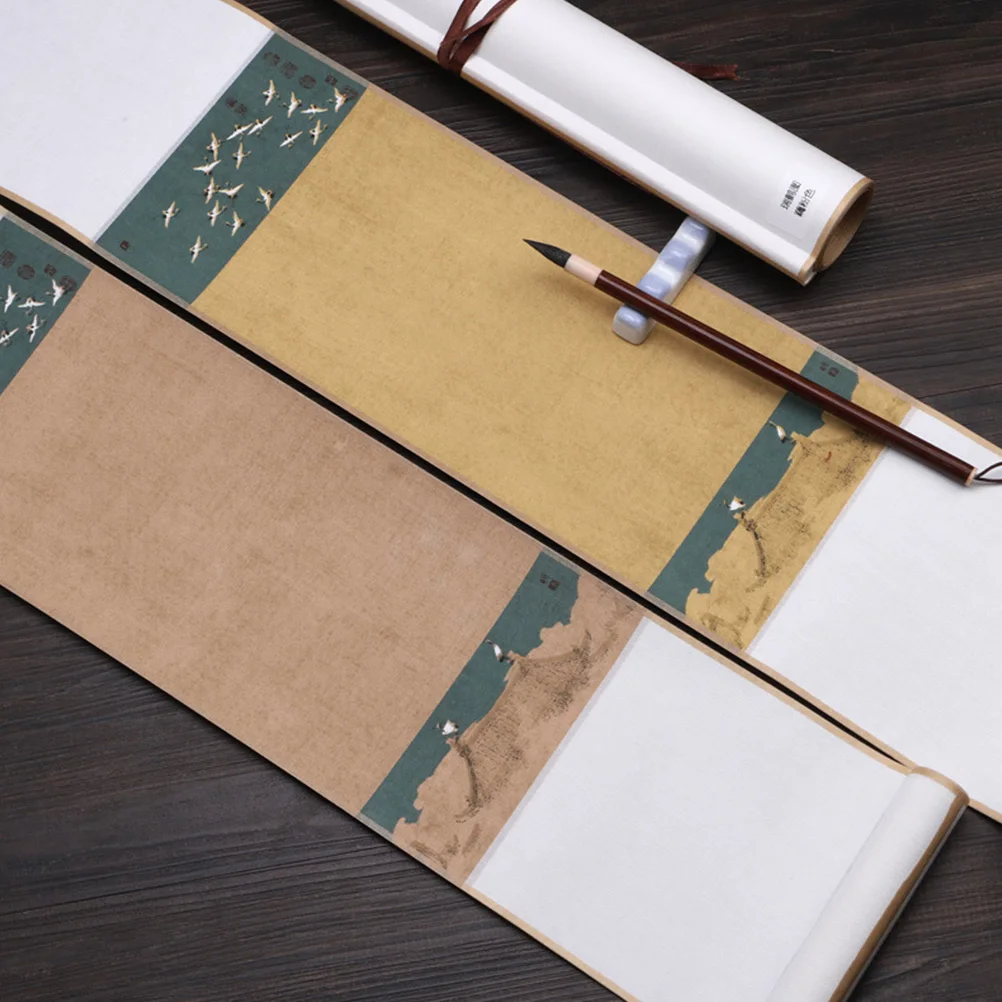 

Blank Scroll Paper 14.72cm Calligraphy Xuan Paper for Hanging Wall Art Home Office Decor Painting Practice