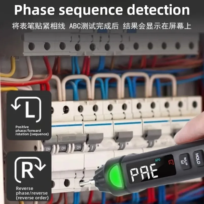 

Pen Type Multimeter, Digital High-precision Anti Burn Fully Automatic Range, Small and Portable NF-5310B Withstand Voltage 1000V