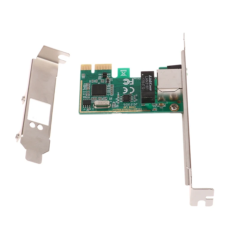 1Set 10/100/1000Mbps Gigabit Ethernet PCI Express PCI-E Network Card RJ-45 LAN Adapter Converter Network Controller