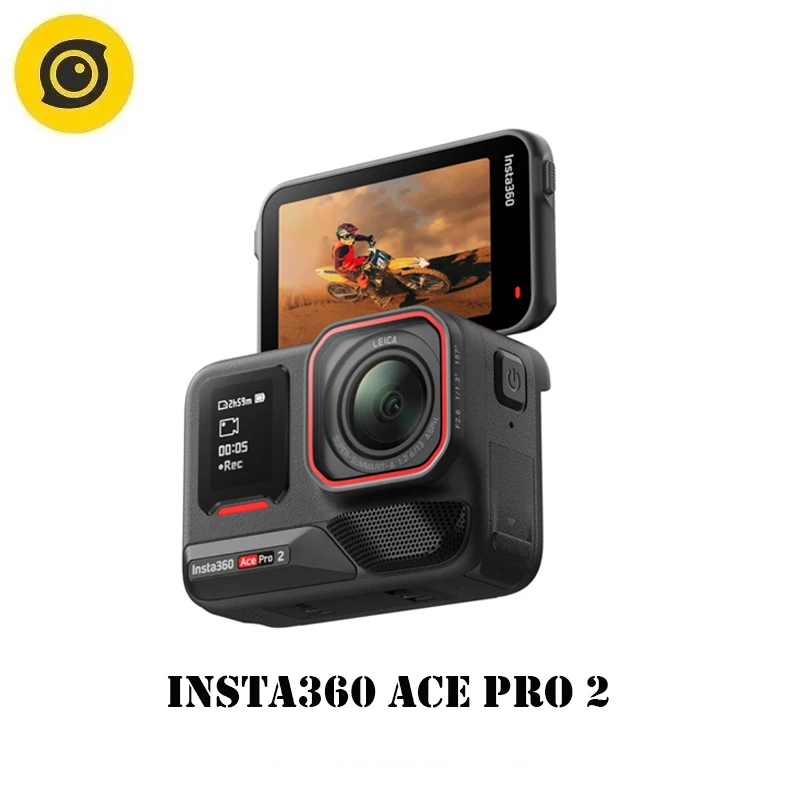 Pre-sale Latest Insta360 Ace Pro 2 Sport Camera 8K Video 4K 120 FPS 10M Waterproof Stabilization Insta 360 Ace Pro 2 Camera