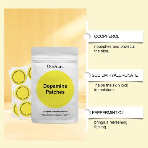 Imagen 2 del producto Parches moldeadores de GLP-1 aumentan el su sistema inmunológico, promueve la digestión, acelera la desintoxicación y mejora el estado de ánimo, parches para el cuidado del cuerpo con dopamina