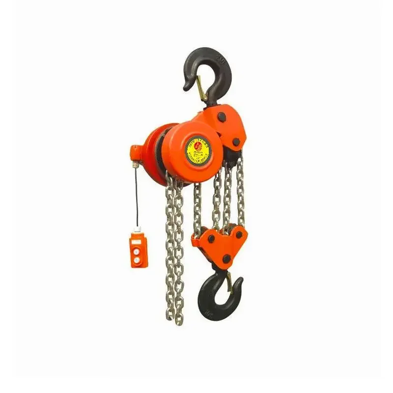 Hot Sale 380V Dhp 1t 3t 5t 10t  6m 9m Electric Chain Hoist Innovative Type Oil Tank Construction Solution