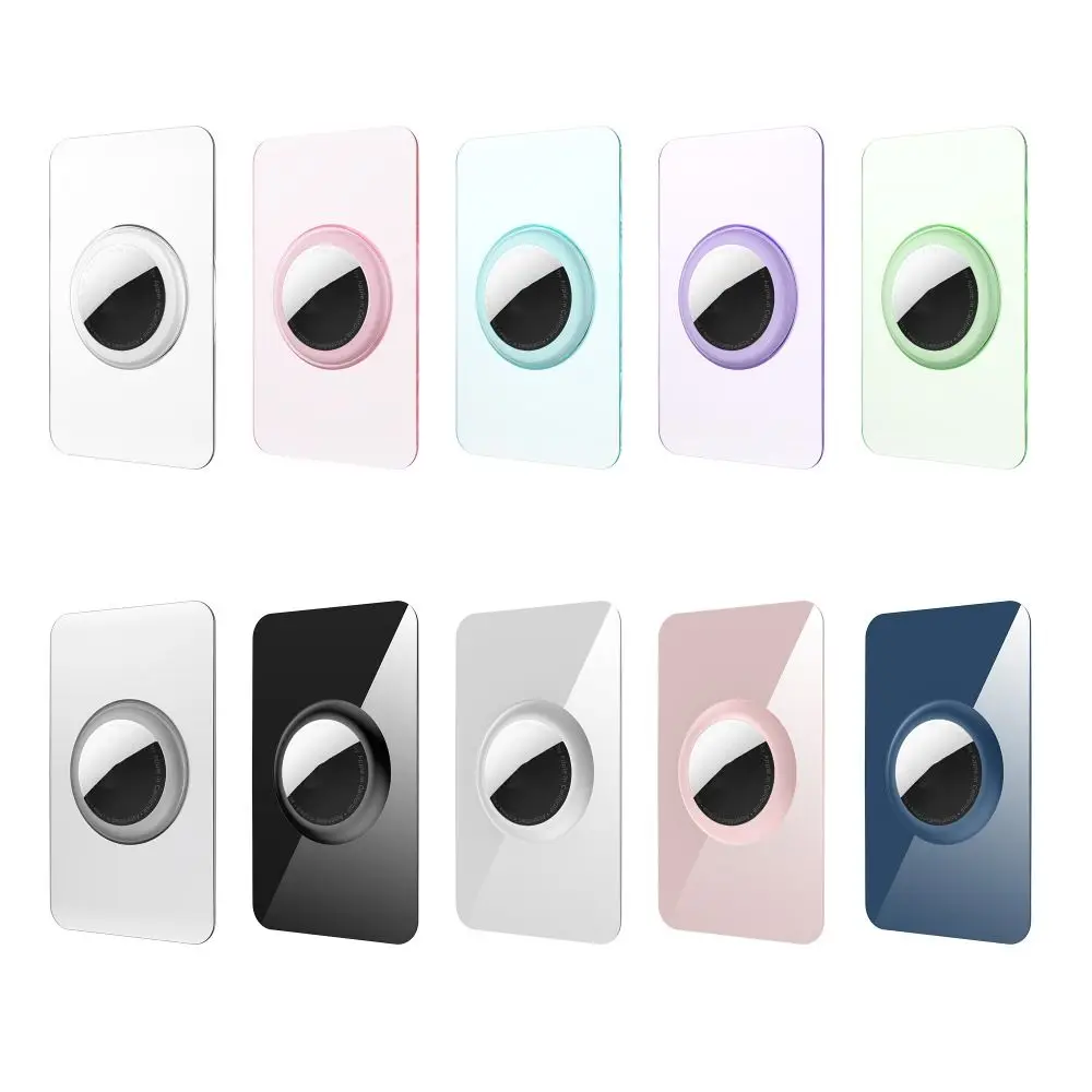 Чехол-трекер для карт ПК, анти-потерянный прозрачный ультра-кошелек, держатель для карт, защитный чехол для Apple Airtag, аксессуары для локатора