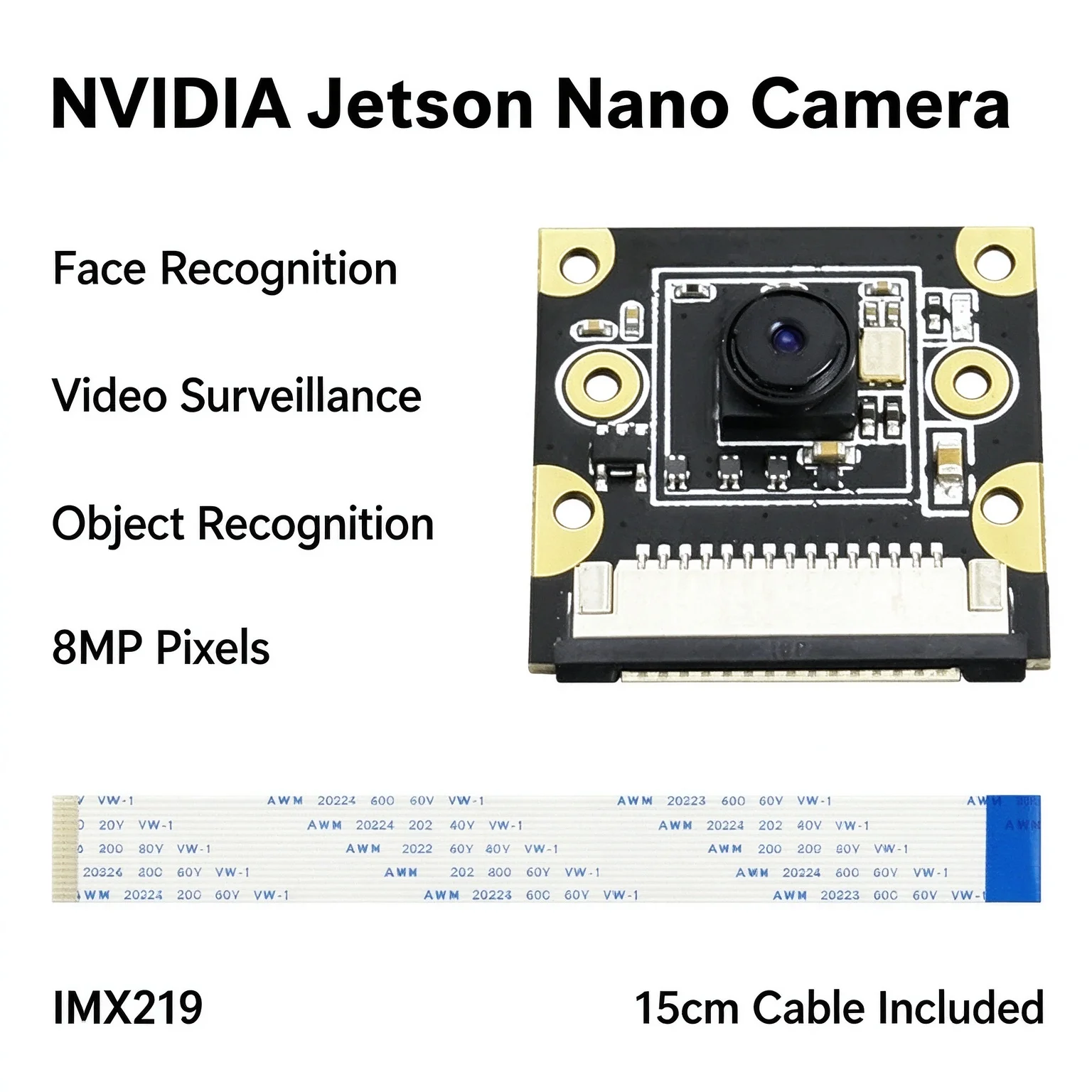 Módulo de Câmera IMX219 8MP MI - Pi Camera Module avaliação e preço