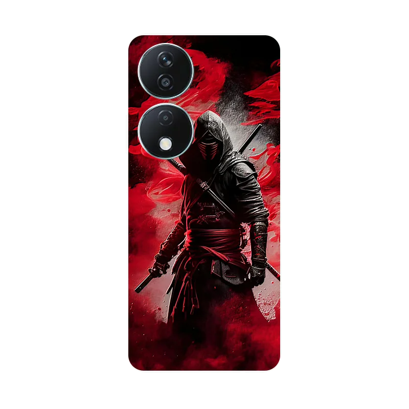 Funda para Honor X7b  Flores  Lobo  Funda de silicona suave para el móvil Honor X7B X 7b CLK-LX1 CLK-LX2 Carcasa HonorX7B  Fundas Antichoque