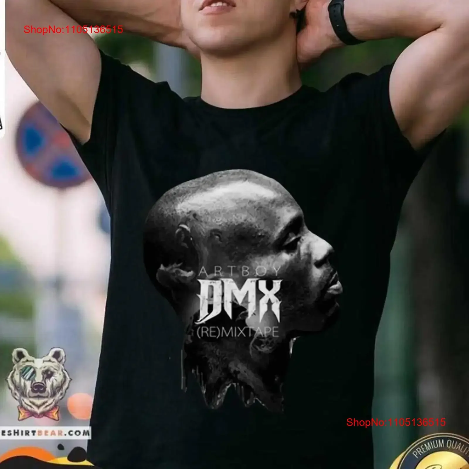 

DMX Ruff Ryder Hip Hop Rap Vintage Tribute T Shirt vintage Washed homme Soft Comfortable designer clothes Casual Breathable