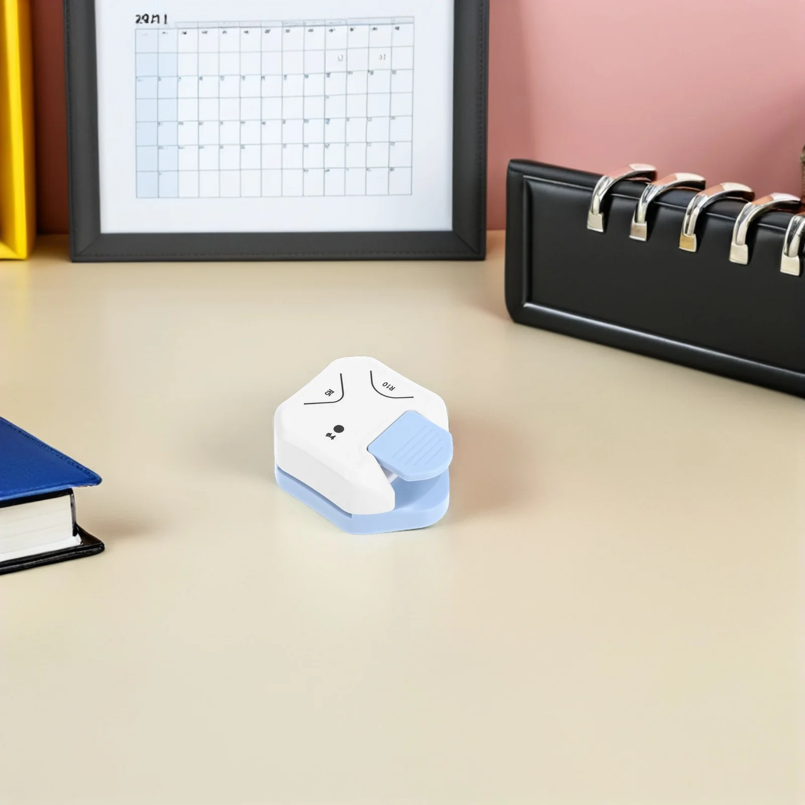 2Pcs Heavy Duty Corner Rounder 3 in 1 Paper Punch Tool for DIY Scrapbooking Crafts Rounded Compact Edge Shaper