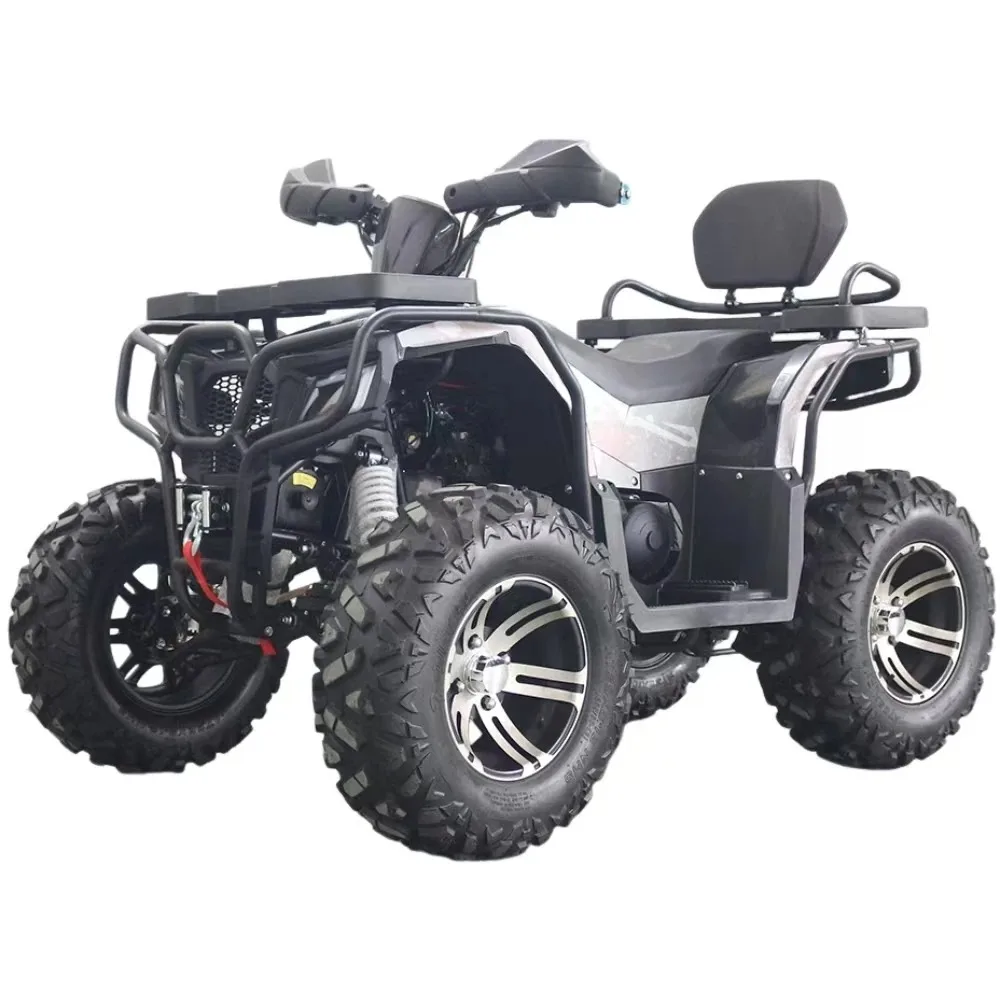 

250cc ATV Quad Bike For Adults Automatic Chain Drive Transmission System 250cc Displacement