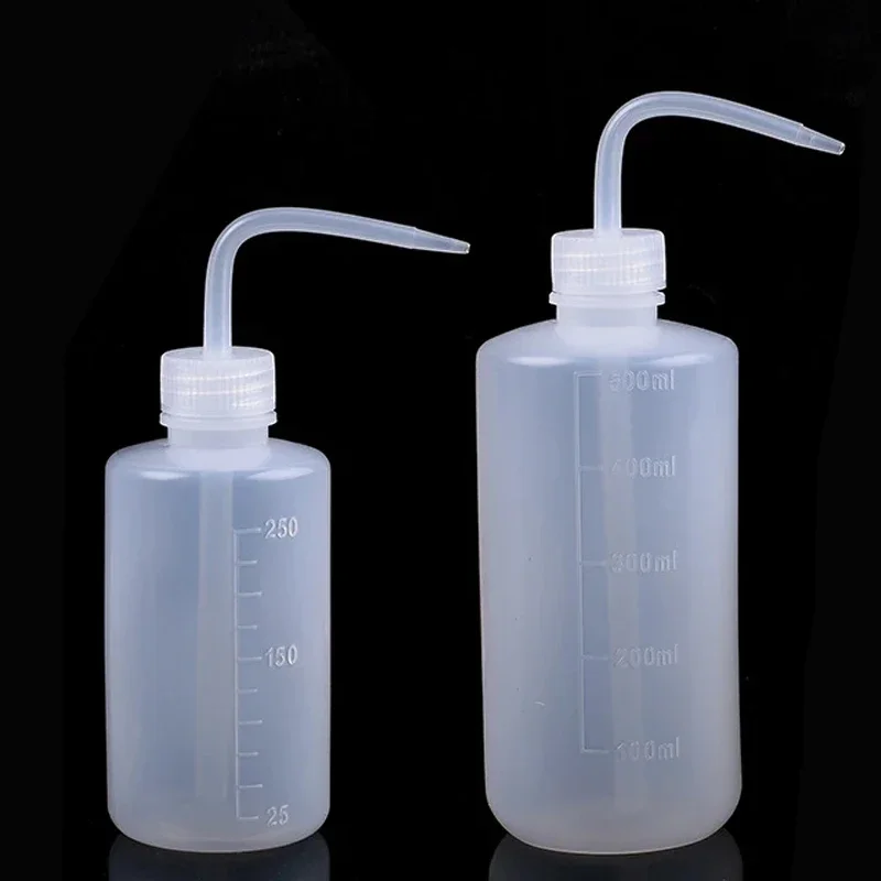 250ml/500ml Tattoo Bottle Diffuser Squeeze Bottle Microblading Tattoo Supplies Convenient Supply Wash Lab Non-Spray Bottle 1pcs