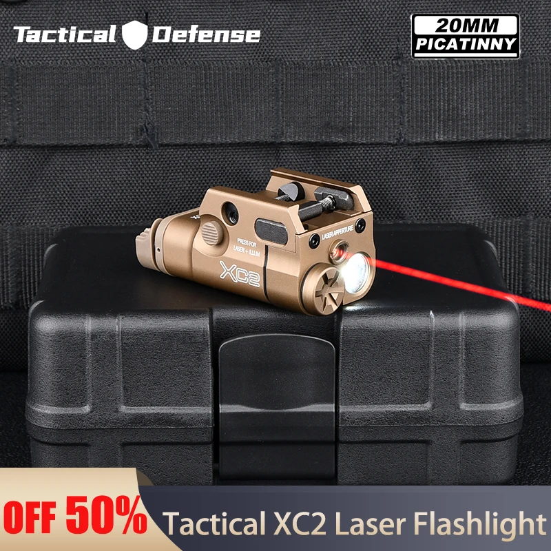 

WADSN Tactical Scout XC2 Outdoor Hunting Weapon Glock 17 18 19 Hanging Metal Pistol Red Green Laser Flashlight Fit 20mm Rail