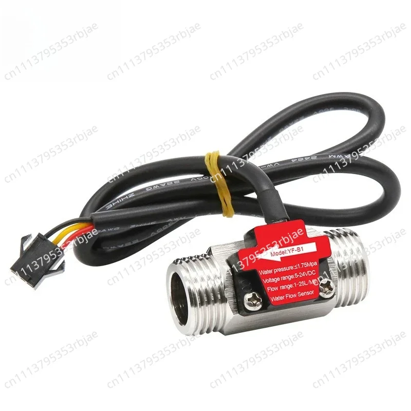 Premium YF-B1-S 1 Inch Stainless Steel Flow Meter Electromagn Etic Flow Sensor Water Heater Wat Er Dispe Nser Flow Rate 50mm