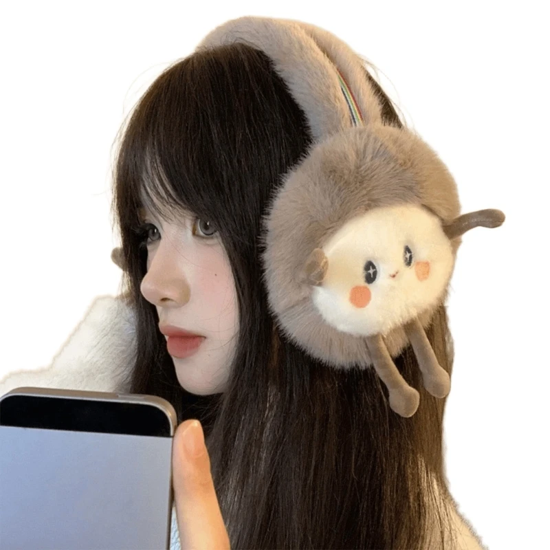 Lovely Sheep Winter Ear Muffs Soft & Warm Ear Covers for Women Teens Furry Plush Ear Protectors for Outdoor Dropshipping