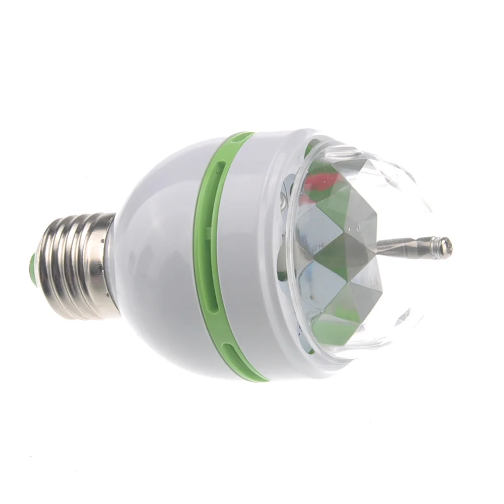 E27 3 واط Rgb LED الدورية مصباح المرحلة Ac85-260V التلقائي ديسكو قاعة الرقص Ktv نادي كشاف إضاءة للحفلات مصباح ليد