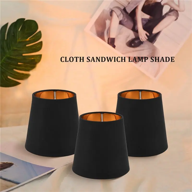 Small Lamp Shade Set Of 9 Chandelier Shade Small Lamp Shade Clip For Candelabra Bulbs Table Chandelier Wall Lamp-AT36