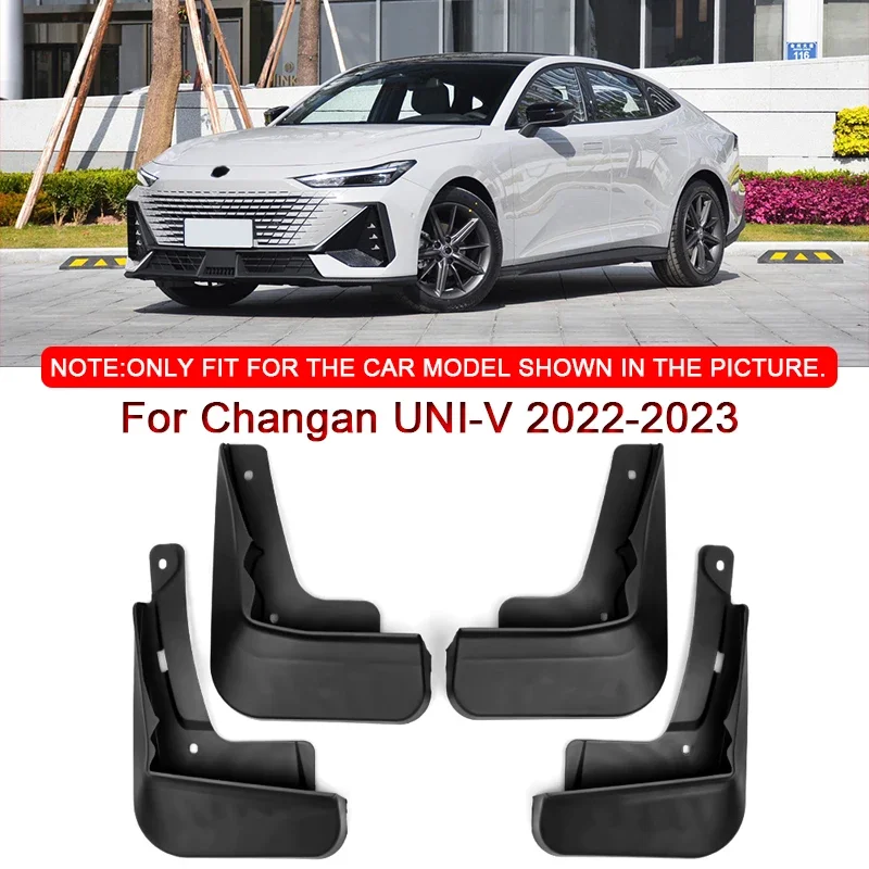 

Fit For Changan UNI-V 2022 2023 Car Styling ABS Car Mud Flaps Splash Guard Mudguards MudFlaps Front Rear Fender Auto Accessories